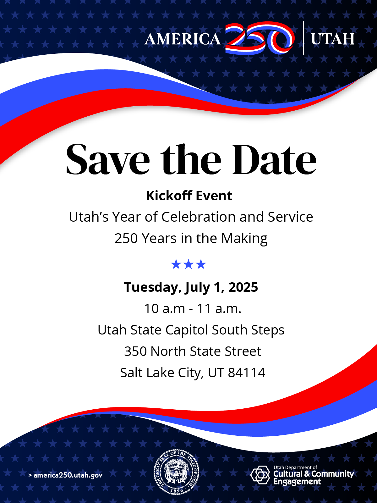 America250 Utah Kickoff Event