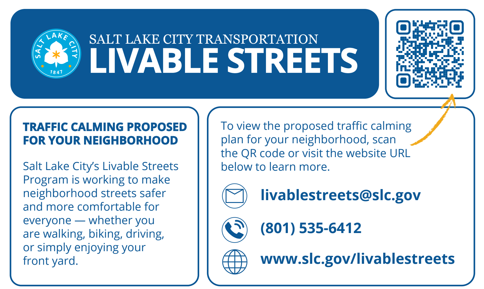 Livable Streets info